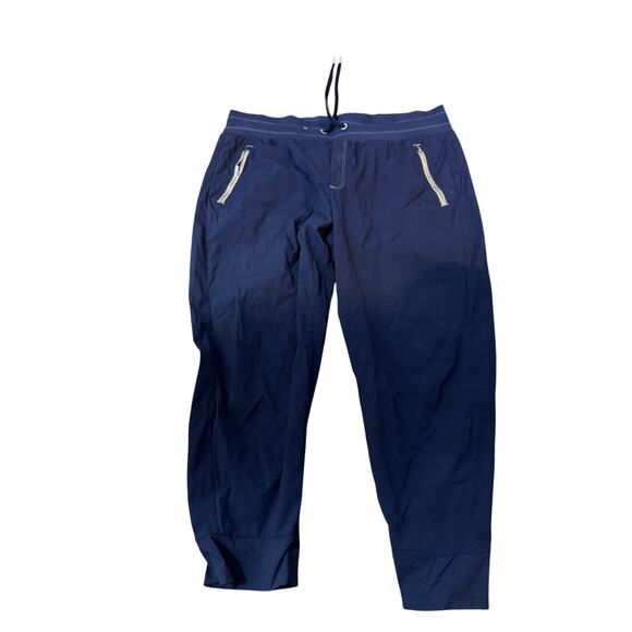 Athleta Trekkie North Jogger Pants in blue. Size 18. Nylon and spandex - Picture 4 of 7